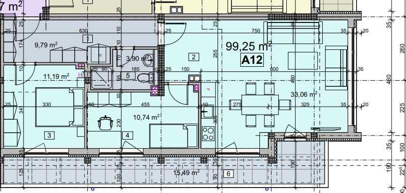 Тристаен апартамент в Пловдив, Коматево - 109 кв.м за 900 €/кв.м - Снимка #1