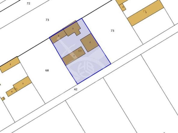 Парцел в с. Бенковски, Област Пловдив - 630 кв.м за 54 €/кв.м - Снимка #1