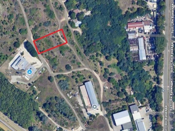 Парцел в Варна, Западна промишлена зона - 2199 кв.м за 93 €/кв.м - Снимка #1