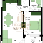 Двустаен апартамент в Варна, Кайсиева градина - 64 кв.м за 1329 €/кв.м - Снимка #1