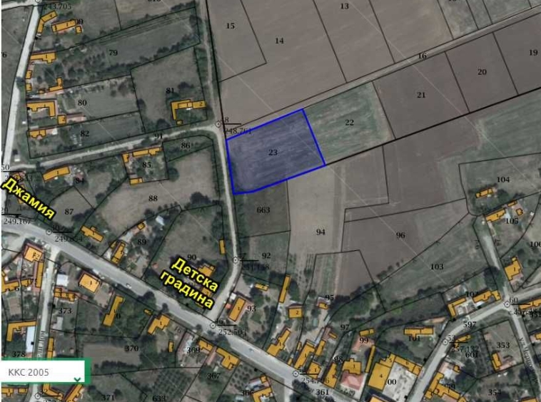 Парцел в с. Китанчево, Област Разград - 3550 кв.м за 5 €/кв.м - Снимка #1