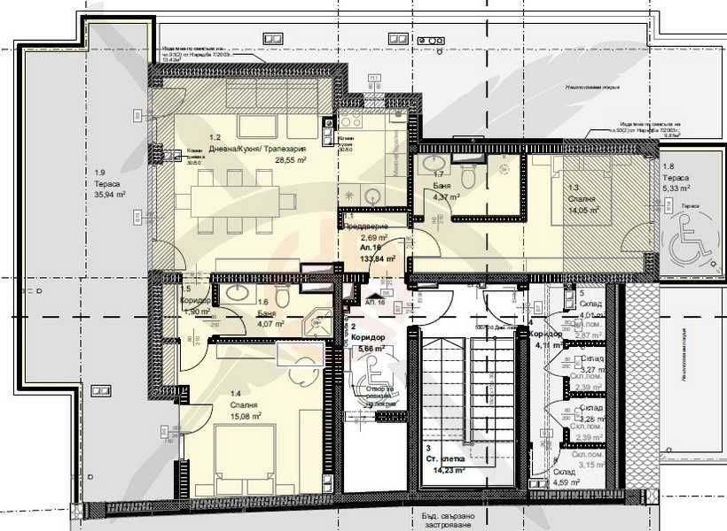 Тристаен апартамент в София, Овча купел - 160 кв.м за 1897 €/кв.м - Снимка #1