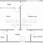 Двустаен апартамент в Варна, Лятно кино Тракия - 54 кв.м за 1322 €/кв.м - Снимка #1