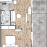 Двустаен апартамент в Пловдив, Кършияка - 104 кв.м за 455 €/кв.м - Снимка #1