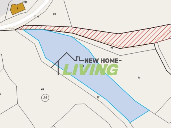 Парцел в с. Мулдава, Област Пловдив - 3003 кв.м за 25 €/кв.м - Снимка #1