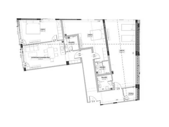 Многостаен апартамент в Велико Търново, Акация - 173 кв.м за 1051 €/кв.м - Снимка #1