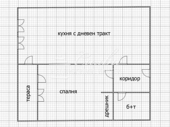 Двустаен апартамент в Шумен, Боян Българанов 1 - 68 кв.м за 714 €/кв.м - Снимка #1