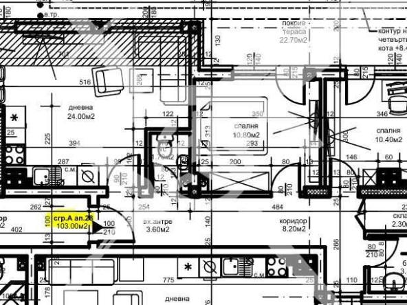 Тристаен апартамент в Пловдив, Христо Смирненски - 152 кв.м за 416 €/кв.м - Снимка #1