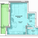 Едностаен апартамент в София, Драгалевци - 45 кв.м за 2331 €/кв.м - Снимка #1