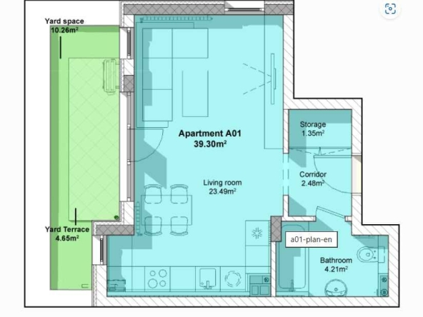 Едностаен апартамент в София, Драгалевци - 45 кв.м за 2331 €/кв.м - Снимка #1