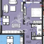 Двустаен апартамент в Велинград - 83 кв.м за 461 €/кв.м - Снимка #1