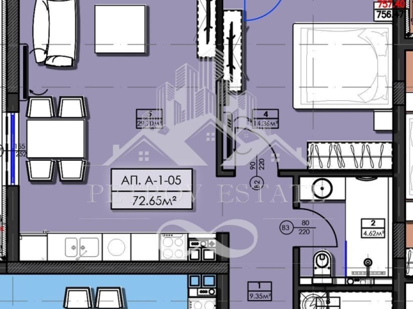 Двустаен апартамент в Велинград - 83 кв.м за 461 €/кв.м - Снимка #1
