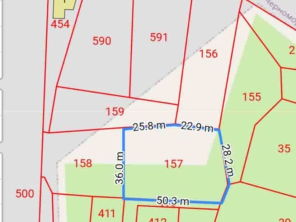 Парцел в Черноморец - 1948 кв.м за 51 €/кв.м - Снимка #1