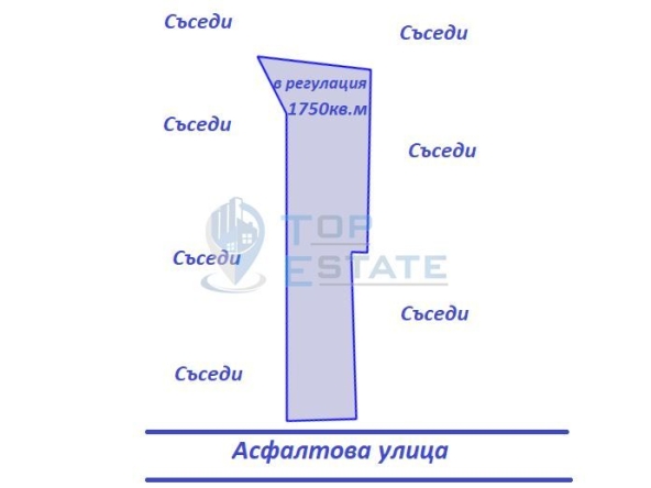 Парцел в с. Поликраище, Област Велико Търново - 1750 кв.м за 11 €/кв.м - Снимка #1