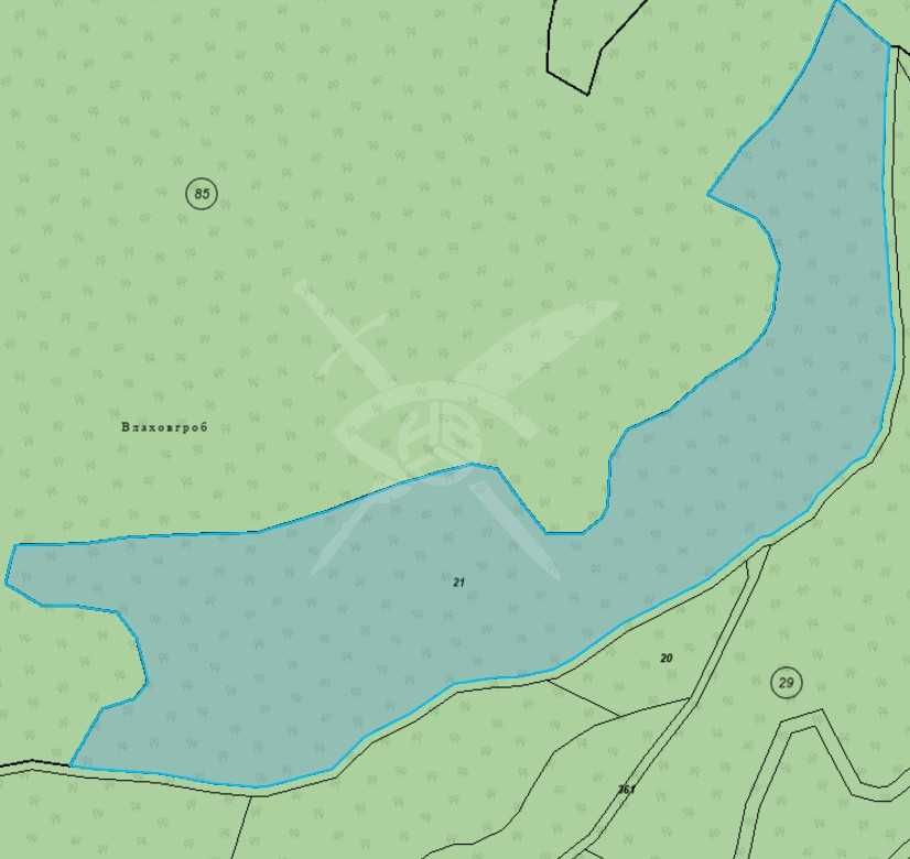 Парцел в с. Голямо Буково, Област Бургас - 9345 кв.м за 1 €/кв.м - Снимка #1