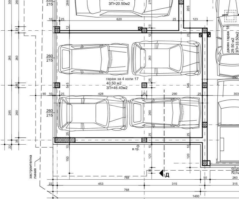 Гараж / Паркомясто в Пловдив, Христо Смирненски - 53 кв.м за 887 €/кв.м - Снимка #1