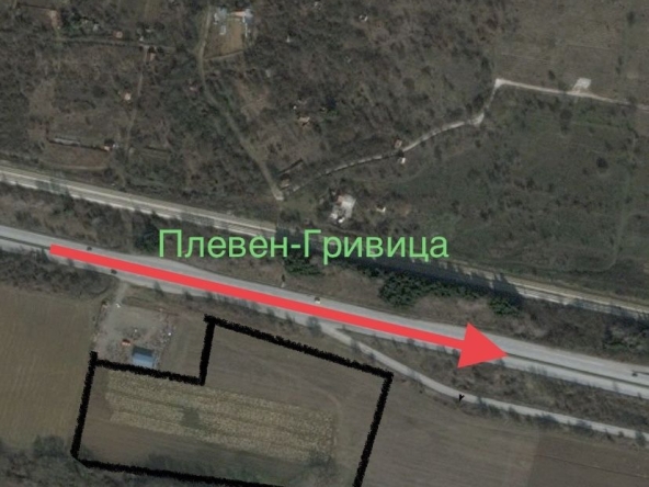 Парцел в Плевен, Идеален център - 25000 кв.м за 9 €/кв.м - Снимка #1