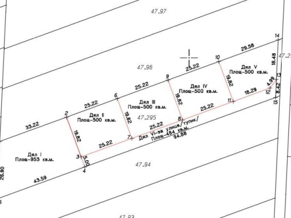 Парцел в с. Марково, Област Пловдив - 610 кв.м за 67 €/кв.м - Снимка #1