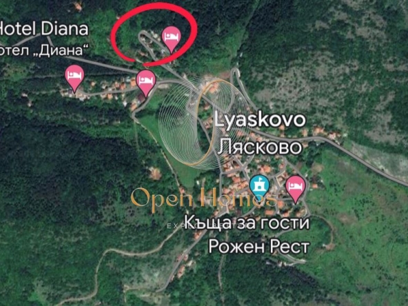 Парцел в с. Лясково, Област Пловдив - 578 кв.м за 39 €/кв.м - Снимка #1