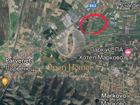 Земеделски имот в с. Първенец, Област Пловдив -  кв.м за 28000 €/дка - Снимка #1