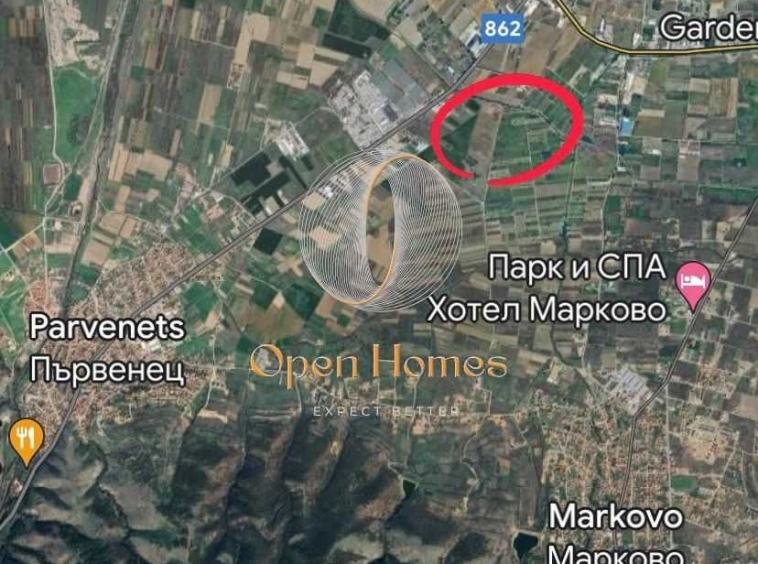 Земеделски имот в с. Първенец, Област Пловдив -  кв.м за 28000 €/дка - Снимка #1