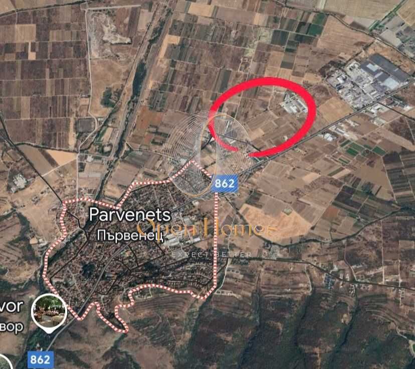 Земеделски имот в с. Първенец, Област Пловдив -  кв.м за 31620 €/дка - Снимка #1