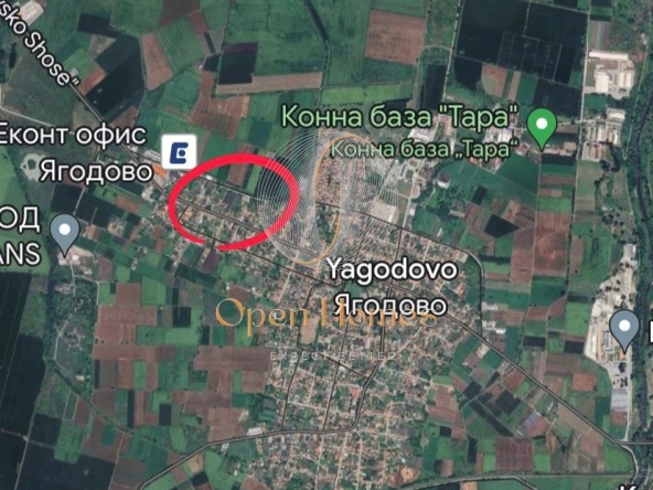 Парцел в с. Ягодово, Област Пловдив - 1335 кв.м за 57 €/кв.м - Снимка #1