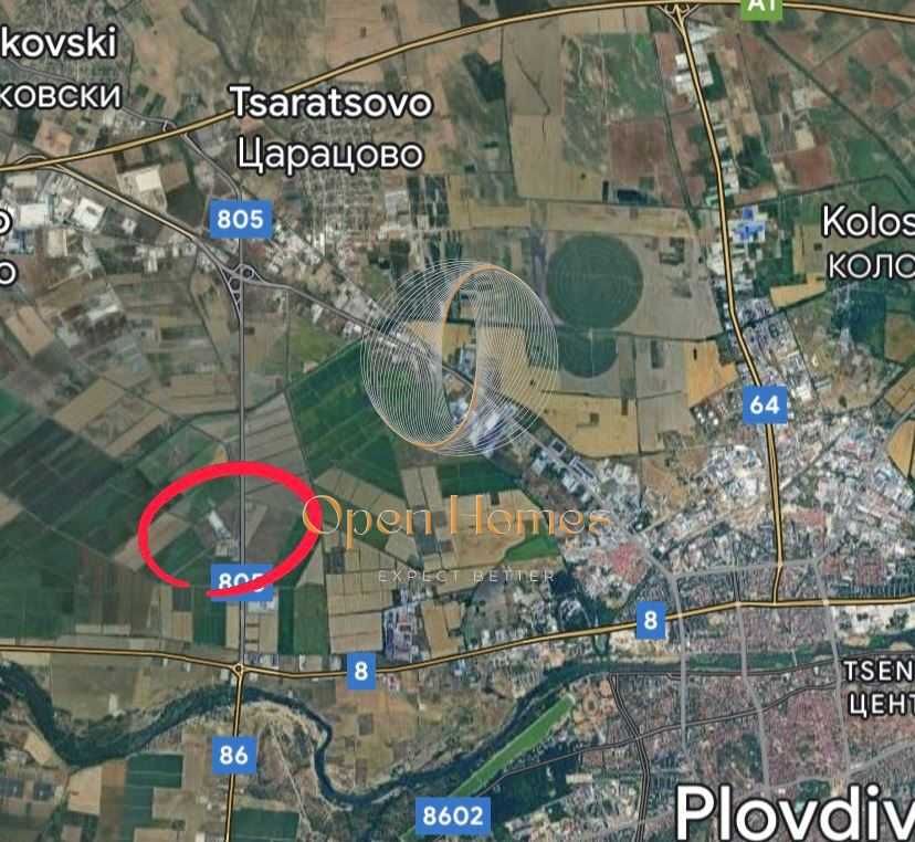 Земеделски имот в Пловдив, Западен -  кв.м за 45 €/дка - Снимка #1