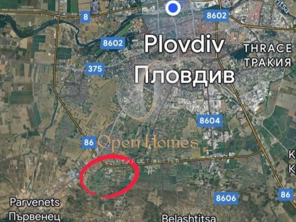 Земеделски имот в Пловдив, Индустриална зона - Юг -  кв.м за 27750 €/дка - Снимка #1