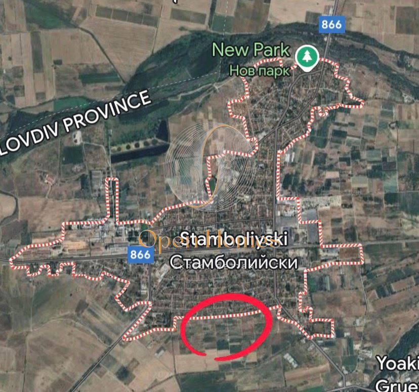 Парцел в Стамболийски - 3240 кв.м за 15 €/кв.м - Снимка #1