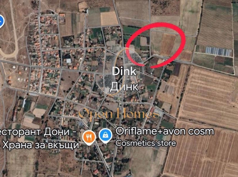 Парцел в с. Динк, Област Пловдив - 8851 кв.м за 8 €/кв.м - Снимка #1