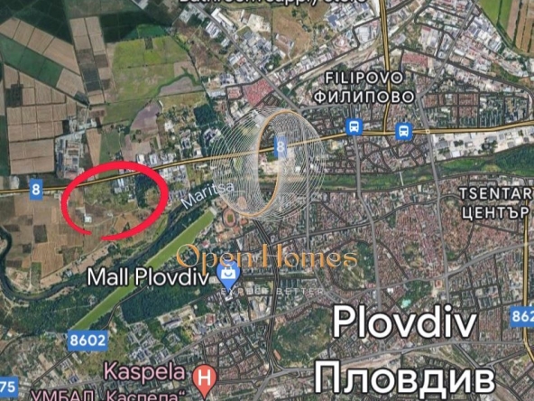 Парцел в Пловдив, Марица Север - 1000 кв.м за 100 €/кв.м - Снимка #1