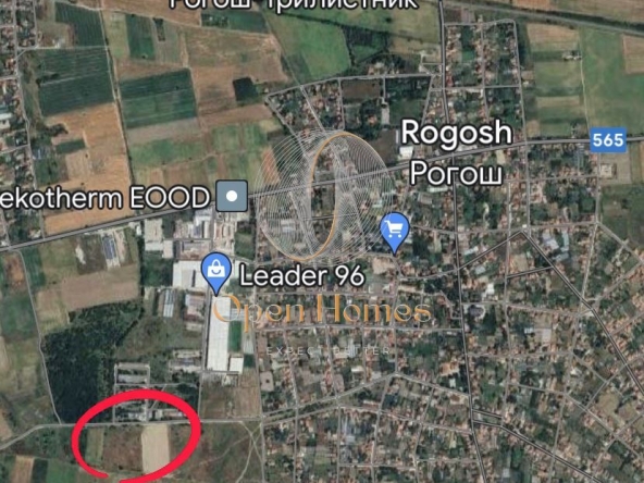 Парцел в с. Рогош, Област Пловдив - 1350 кв.м за 26 €/кв.м - Снимка #1