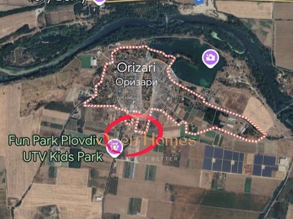 Парцел в с. Оризари, Област Пловдив - 562 кв.м за 70 €/кв.м - Снимка #1