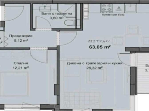 Двустаен апартамент в Пловдив, Кючук Париж - 73 кв.м за 1507 €/кв.м - Снимка #1