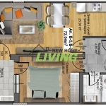 Двустаен апартамент в Пловдив, Христо Смирненски - 72 кв.м за 1431 €/кв.м - Снимка #1