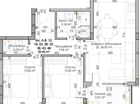 Тристаен апартамент в Пловдив, Южен - 102 кв.м за 880 €/кв.м - Снимка #1