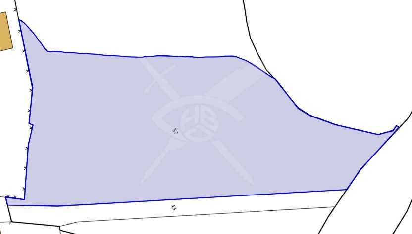 Парцел в с. Твърдица, Област Бургас - 3918 кв.м за 16 €/кв.м - Снимка #1