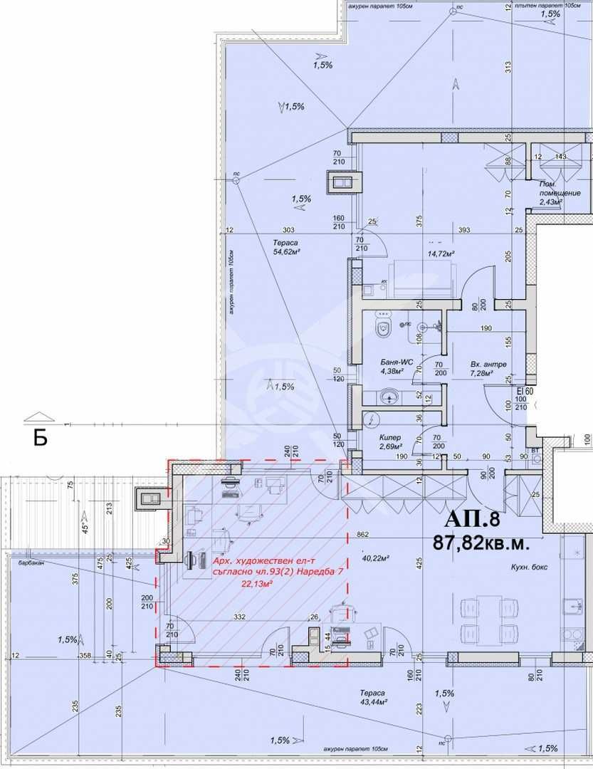 Двустаен апартамент в Варна, Младост 2 - 203 кв.м за 690 €/кв.м - Снимка #1