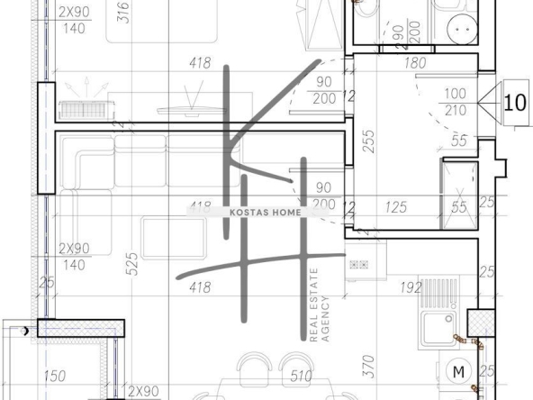 Двустаен апартамент в Варна, Владислав Варненчик - 68 кв.м за 999 €/кв.м - Снимка #1