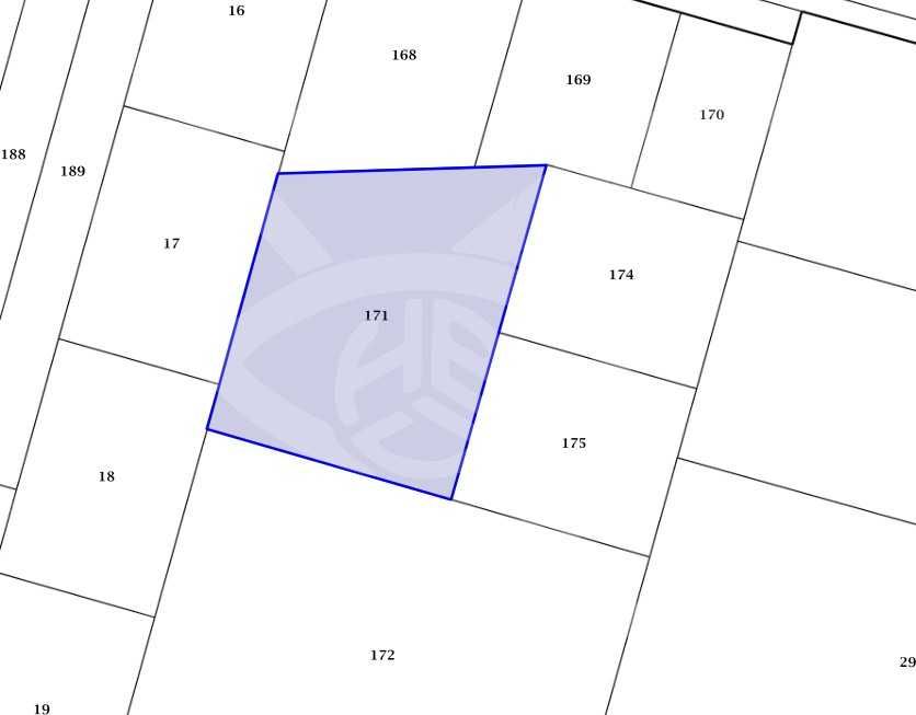 Парцел в Пловдив, Остромила - 3711 кв.м за 39 €/кв.м - Снимка #1