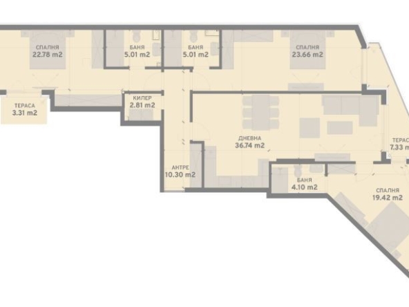 Четиристаен апартамент в София, Овча купел 2 - 181 кв.м за 1626 €/кв.м - Снимка #1