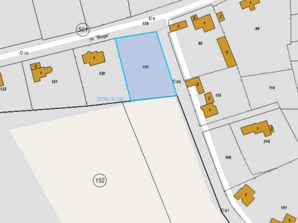 Парцел в с. Топола, Област Добрич - 1113 кв.м за 29 €/кв.м - Снимка #1