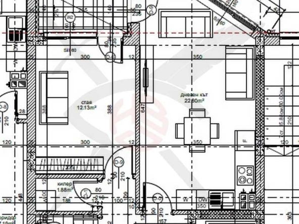 Двустаен апартамент в София, Сухата река - 63 кв.м за 1985 €/кв.м - Снимка #1