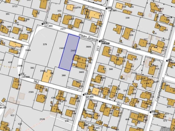Парцел в София, Модерно предградие - 815 кв.м за 240 €/кв.м - Снимка #1