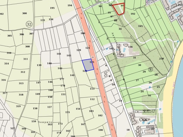 Парцел в Черноморец - 2948 кв.м за 21 €/кв.м - Снимка #1