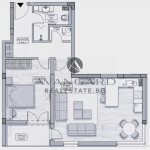 Двустаен апартамент в Пловдив, Кършияка - 85 кв.м за 1357 €/кв.м - Снимка #1