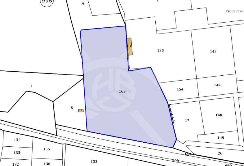 Парцел в с. Розино, Област Пловдив - 20736 кв.м за 5 €/кв.м - Снимка #1