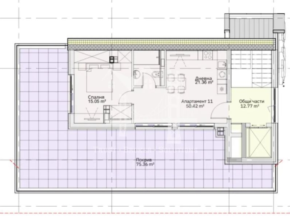 Двустаен апартамент в София, Левски - 62 кв.м за 2560 €/кв.м - Снимка #1
