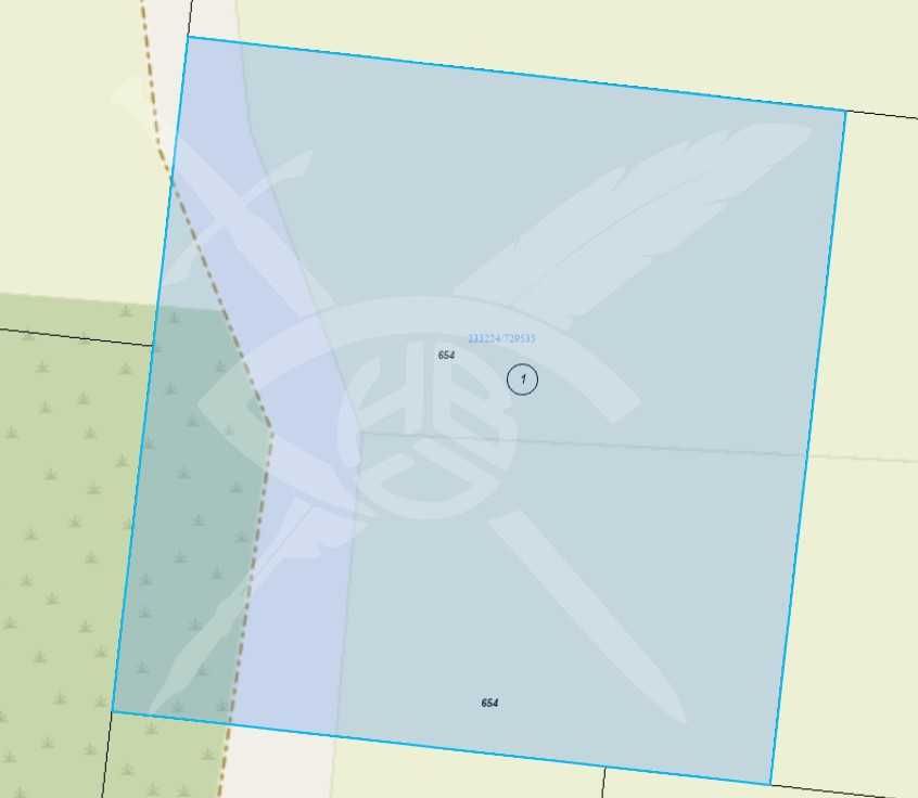 Парцел в Бургас, Сарафово - 5892 кв.м за 37 €/кв.м - Снимка #1